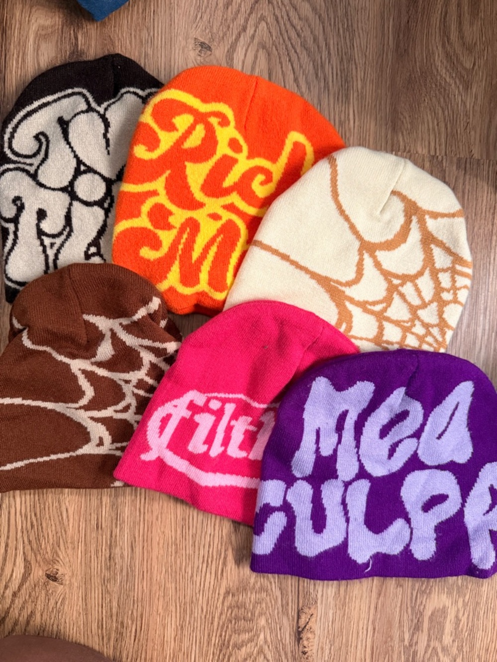 TILT Kids Beanie - Pink with White Logo